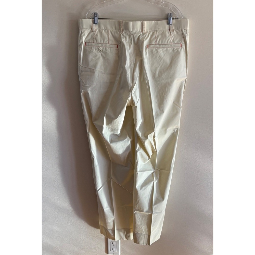 Betenly Reno Mens Golf Pants Shell Beige Tangerine Size 38X31‎ NWT - Picture 3 of 7
